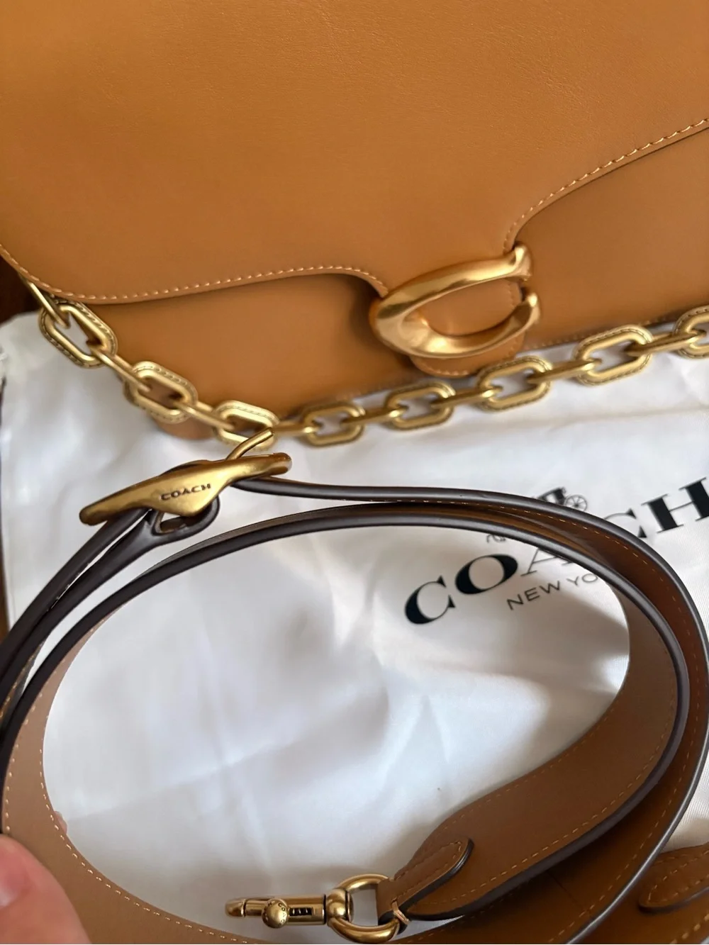 Authentic Coach Tabby Chain - Picture 4 of 9
